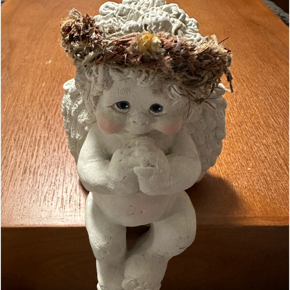 Dreamsicles Cherub Wishin' on a Star DC120 ‘94 Cast Art Mexico Kristin 94 Signed